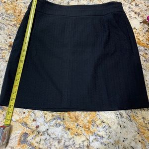 Loft Black Skirt Size Large